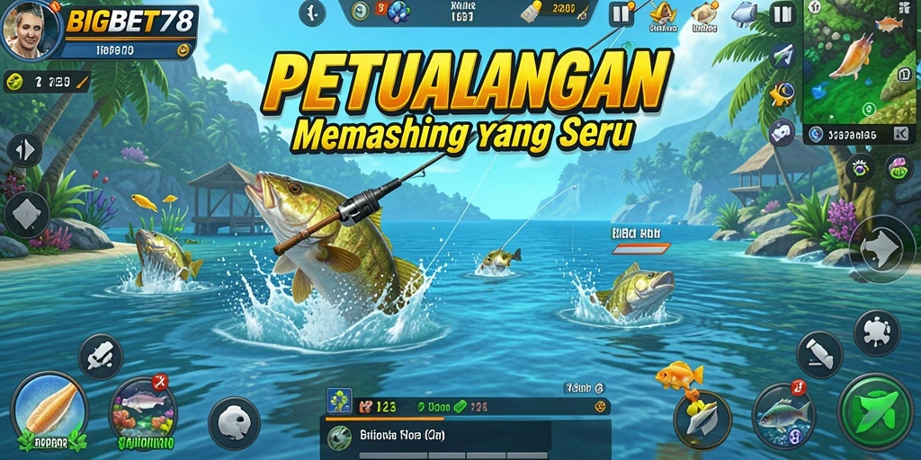 Tangkapan ikan besar dalam gameplay seru BIGBET78.