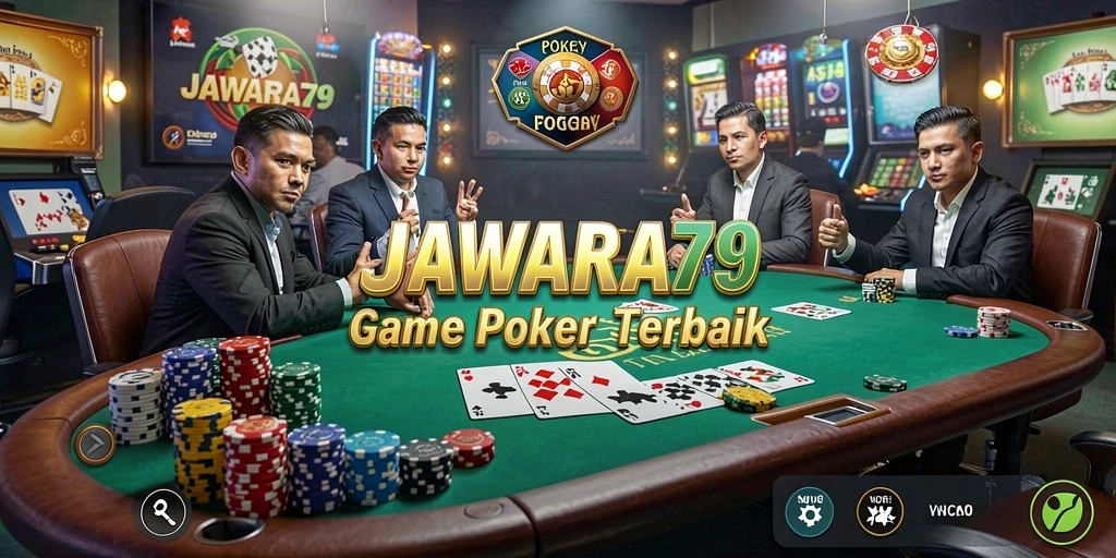 Tampilan menarik dan gameplay seru dari JAWARA79 Poker.