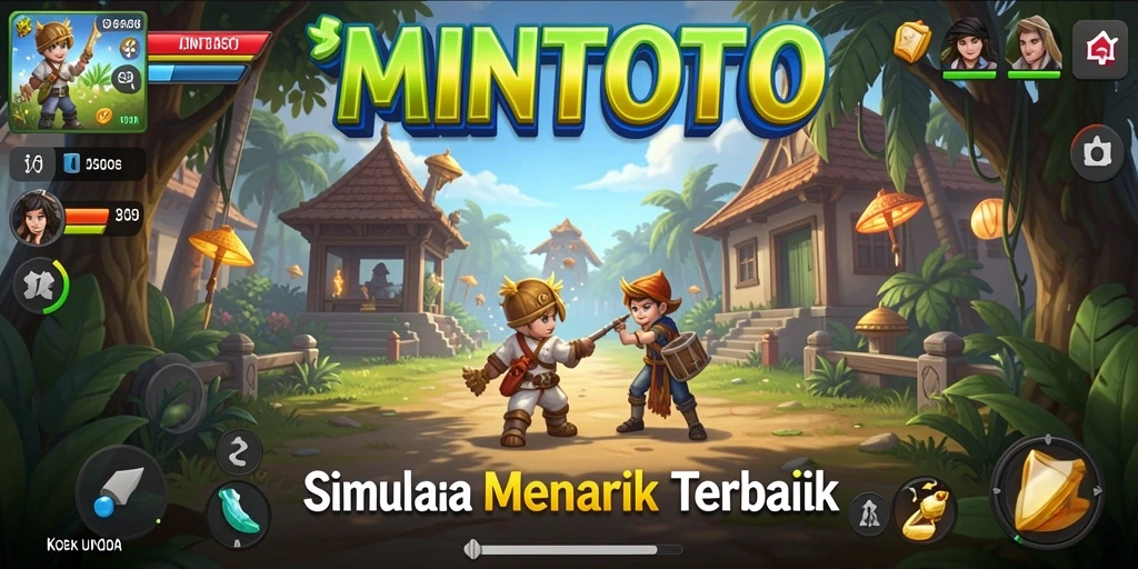Tampilan utama gameplay MINTOTO yang menawan dan interaktif.