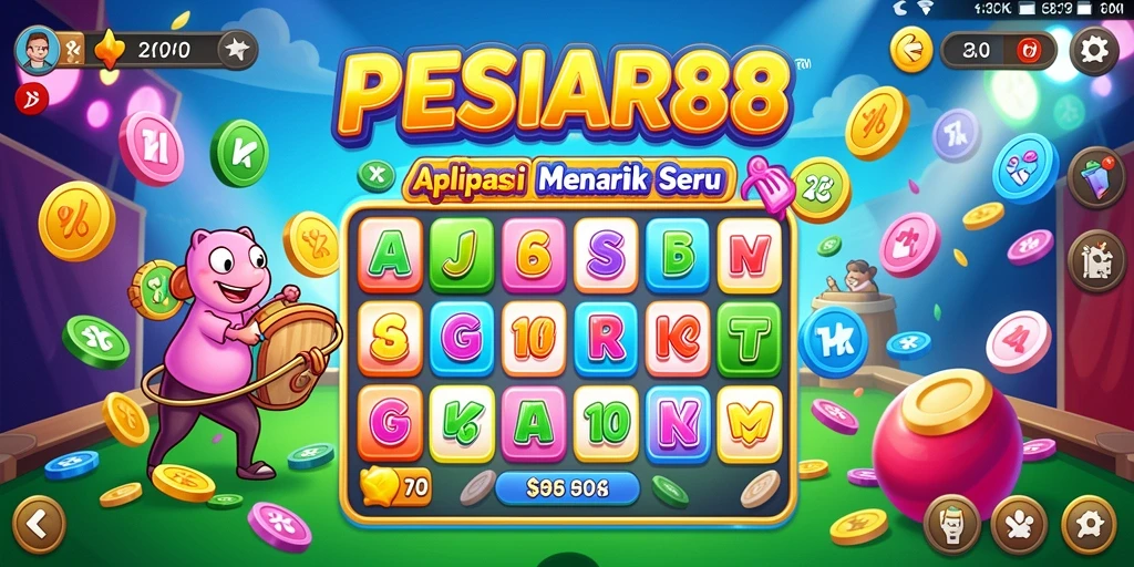 Tampilan gameplay PESIAR88 dengan suasana Bingo yang seru.