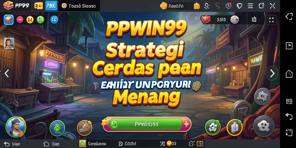 Tangkapan layar PPWIN99 menampilkan momen strategis dalam permainan.