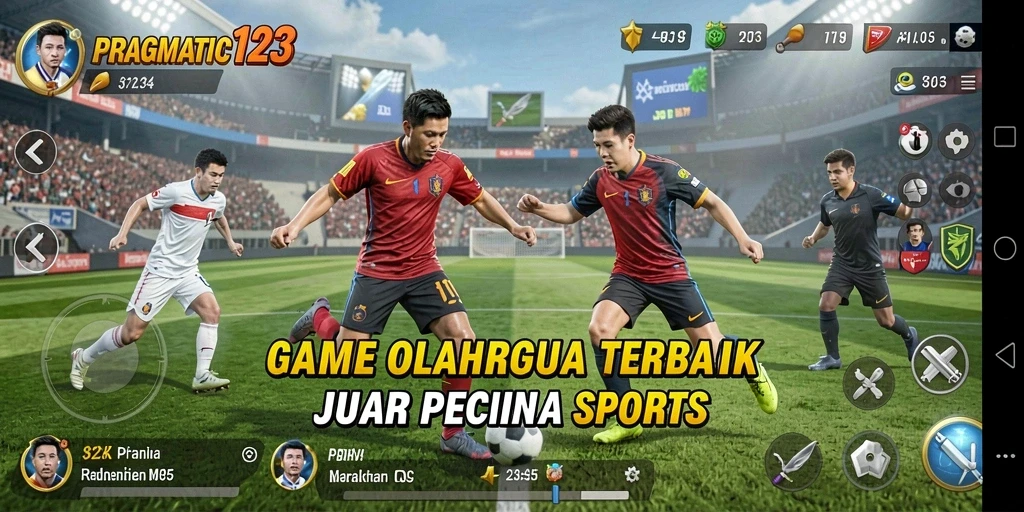 Tampilan gameplay menarik dari PRAGMATIC123 menampilkan berbagai olahraga yang seru.