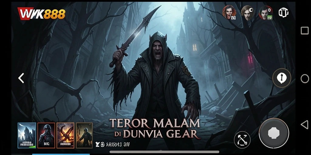 Menampilkan gameplay mencekam dengan atmosfer Horror yang menakutkan.